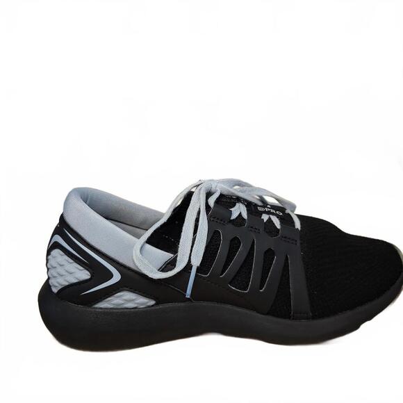 ABEO LITE Women's Ellen Black Grey ProSystem Athletic Shoes Size 9 - Picture 3 of 9
